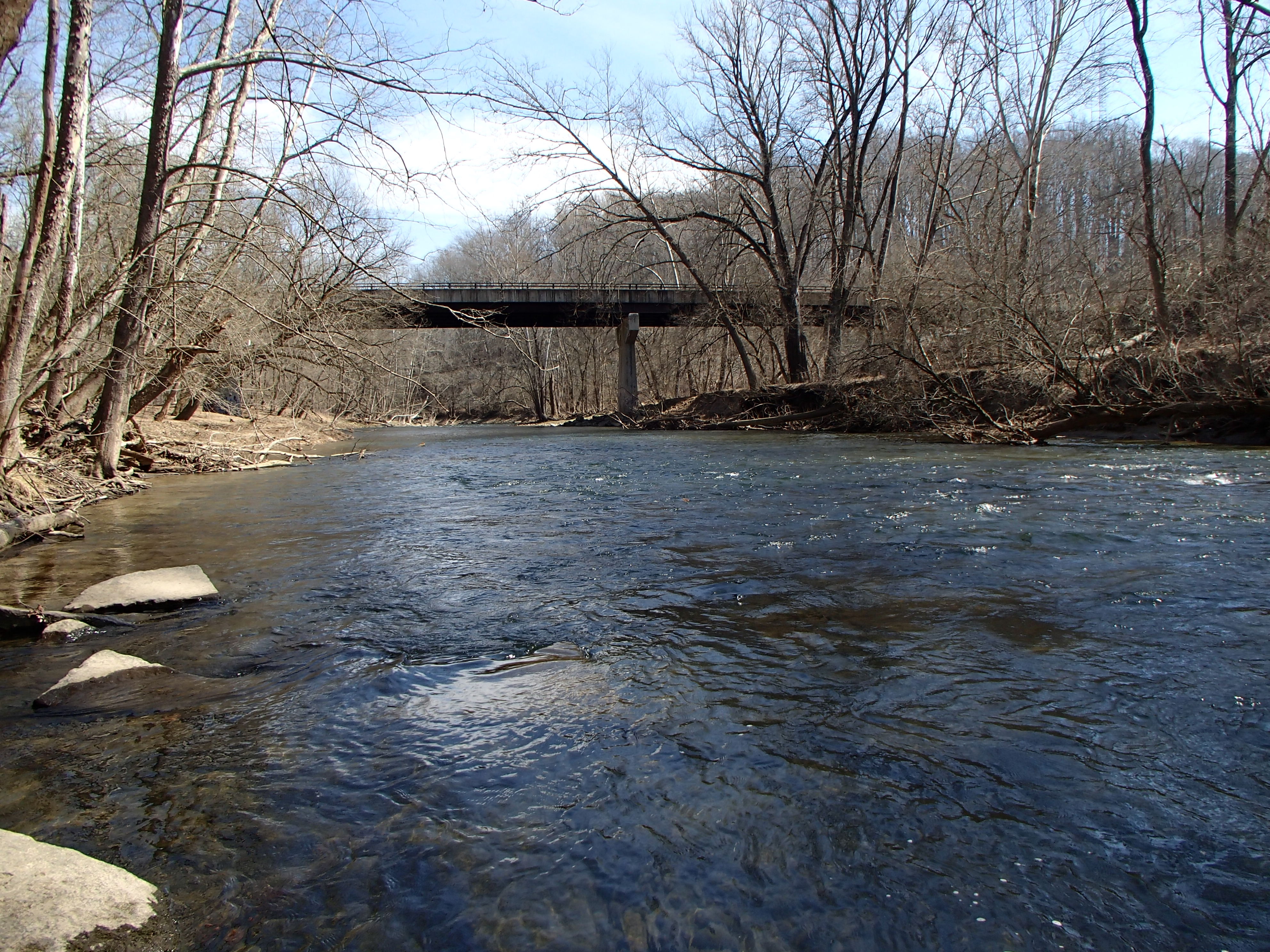 Field photo showing stream conditions at site PATL-511-X-2016_midpoint looking downstream